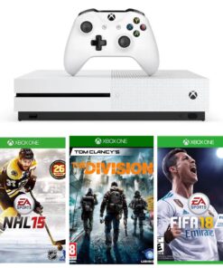 Xbox One S 500GB 3db Lemezes Játék (Használt)