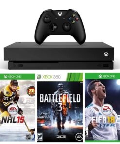 Xbox One X 1TB  3db Lemezes Játék (Használt)