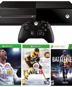 Xbox One Fat 500GB 3db Lemezes Játék (Használt)