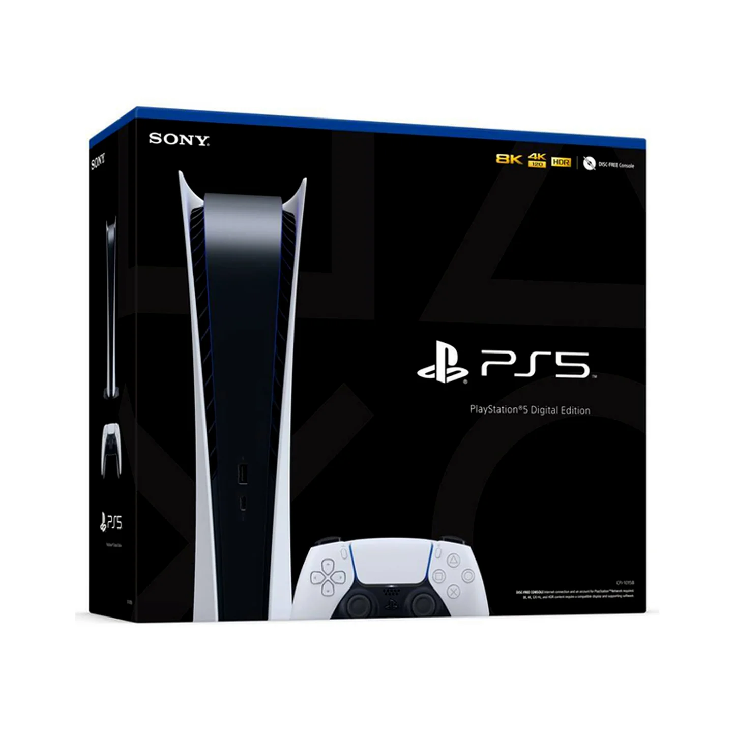 Dobozos PS5 FAT Digitális 825GB (Használt)
