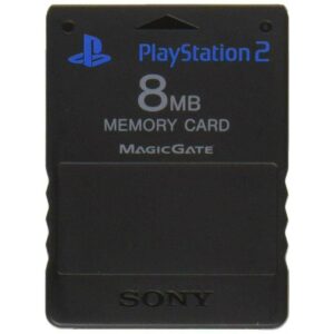 PS2 8MB Memóriakártya Fekete (Használt)