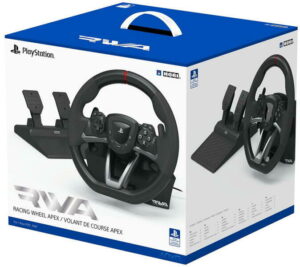 Dobozos PS4/PS5/PC HORI RWA Racing Kormány Pedállal (Használt)