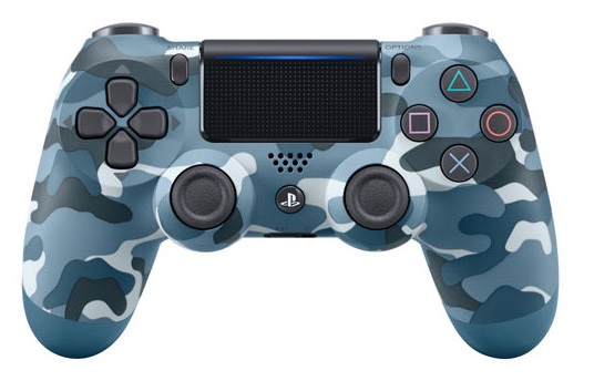PS4 Vezeték Nélküli Kék Terepmintás Kontroller (Használt)