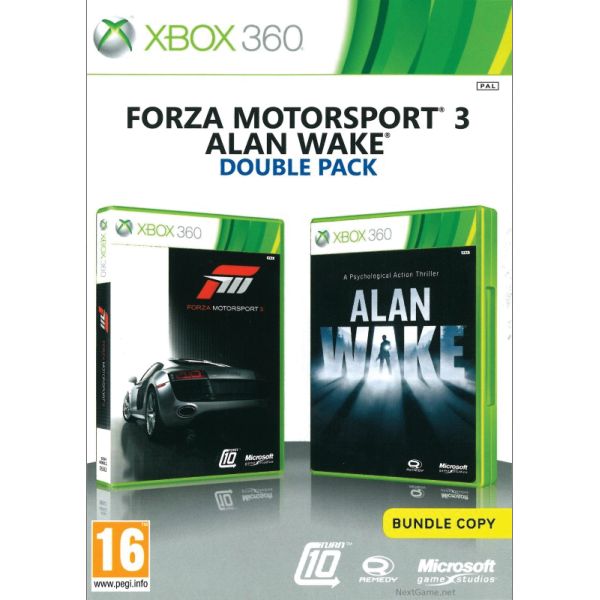 Forza Motorsport 3 & Alan Wake Double Pack (Használt)