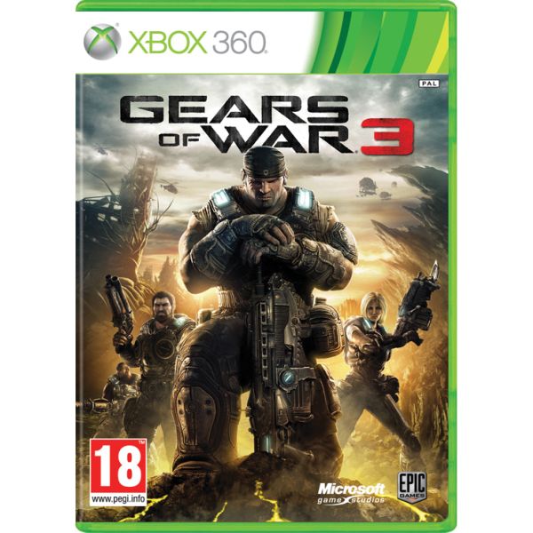 Gears of War 3 Xbox One Kompatibilis (Használt)