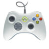 Xbox 360/PC Vezetékes Fehér Gyári Kontroller (Használt)