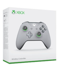 Dobozos Xbox One S Kontroller  Szürke/Zöld Limitált (Használt)