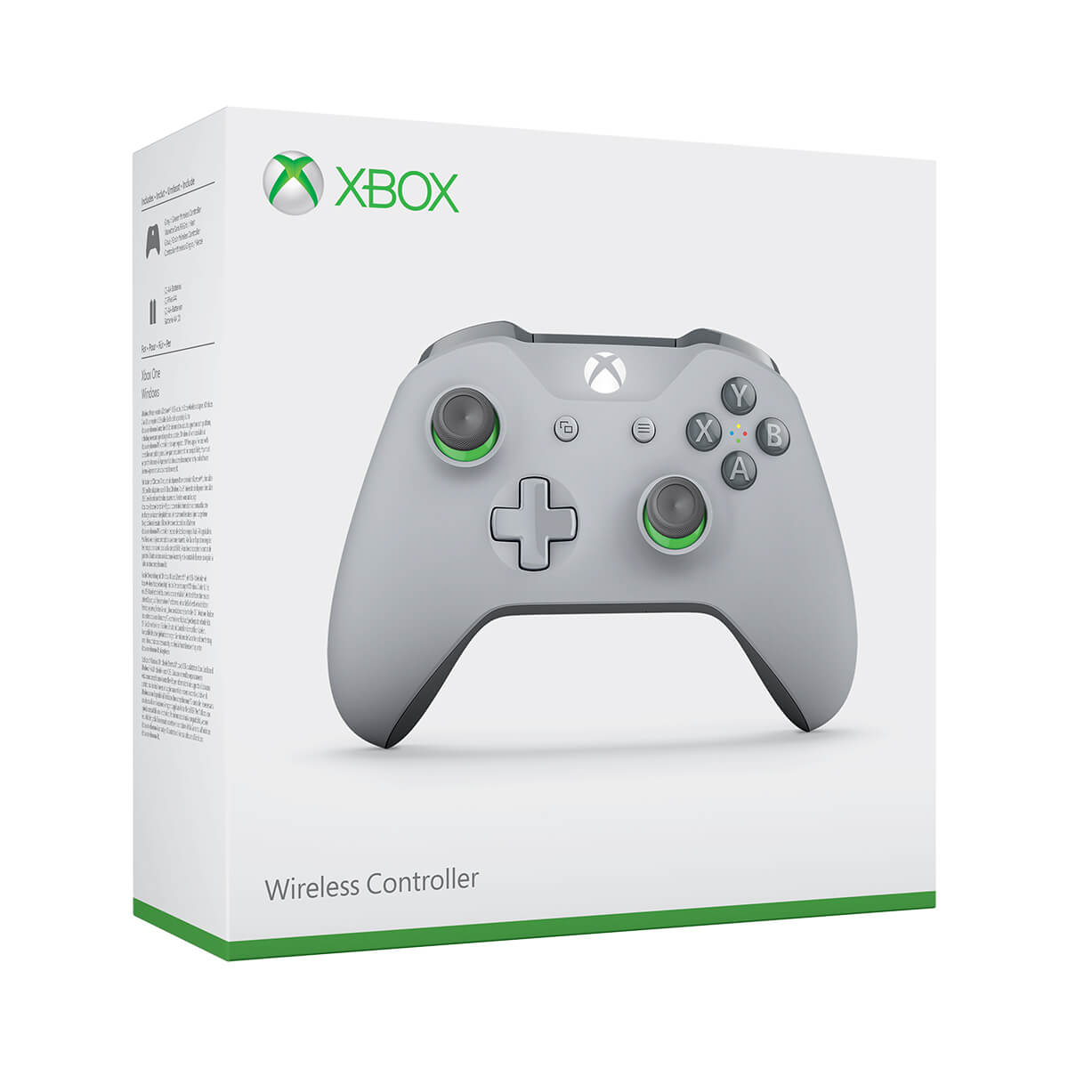 Dobozos Xbox One S Kontroller Szürke/Zöld Limitált (Használt)